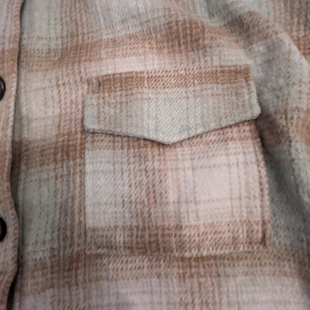 A.peach women's long shacket, size small - Picture 4 of 11